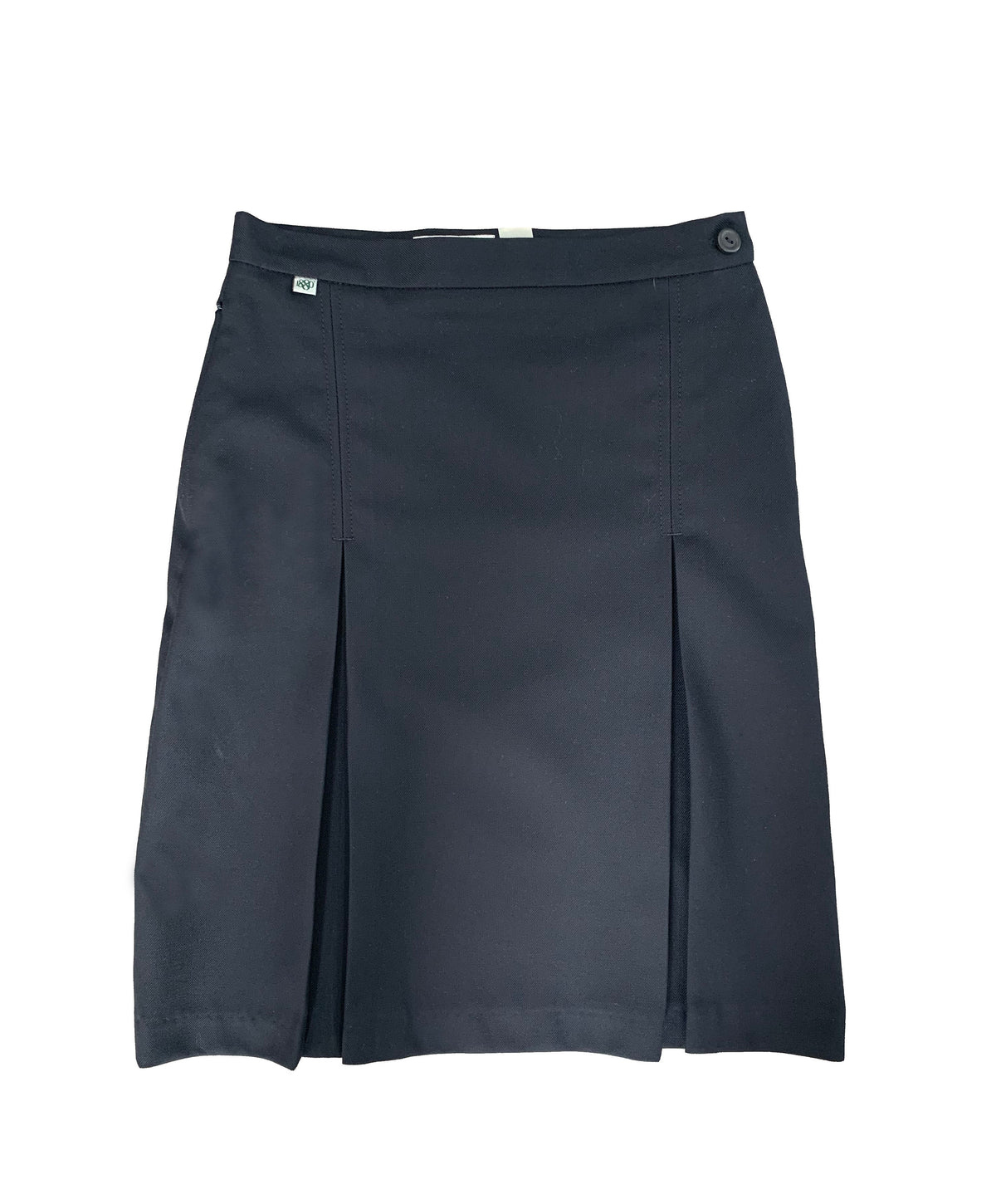 Box Pleat School Skirt Navy - 1880 Club