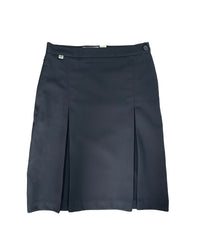 Box Pleat School Skirt Navy - 1880 Club