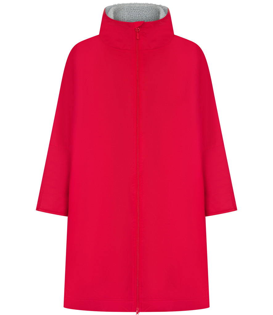 Kids All Weather Robe - Red