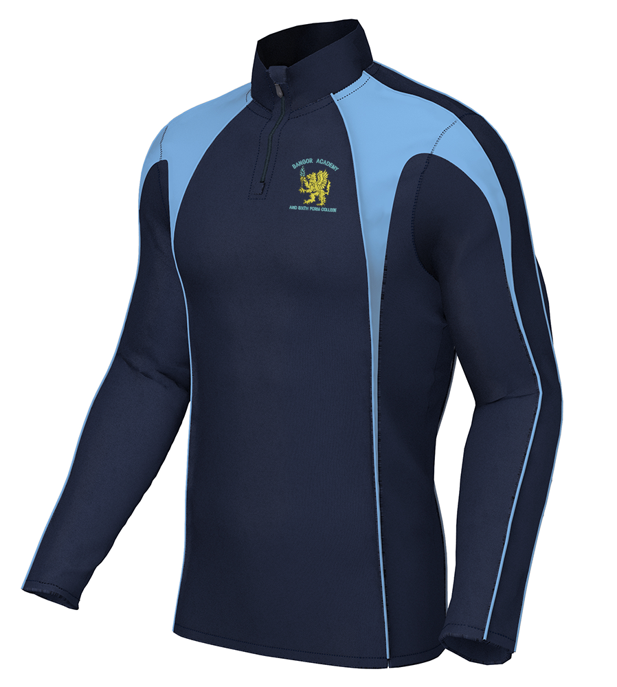Bangor Academy 1st-5th Form 1/4 Zip Midlayer