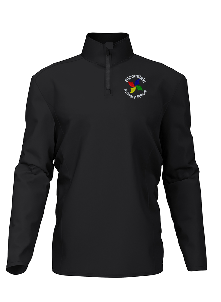 BLOOMFIELD P.S 1/4 ZIP P.E TOP