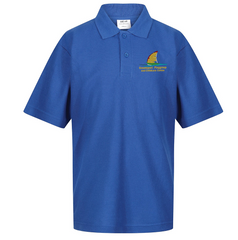 Polycotton Polo Shirt (Classic Fit)- Royal Groomsport Playgroup Staff
